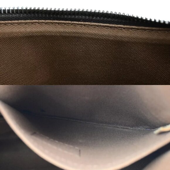 LOUIS VUITTON Odeon PM Shoulder Bag Monogram Leather Brown Spain M56390 31YF088 - Picture 2 of 16